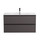 Тумба подвесная с раковиной Belbagno 100 см KRAFT-1000-2C-SO-GSO (раковина BB1000ETL) тёмно-серый матовый - Тумба подвесная с раковиной Belbagno 100 см KRAFT-1000-2C-SO-GSO (раковина BB1000ETL) тёмно-серый матовый фото
