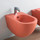 Биде подвесное ArtCeram File 2.0 FLB001 14 00 rosso corallo - Биде подвесное ArtCeram File 2.0 FLB001 14 00 rosso corallo фото