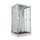 Душевая кабина Avacan 100x80 см V2810, хром/прозрачное (безсиликоновая сборка) - Душевая кабина Avacan 100x80 см V2810, хром/прозрачное (безсиликоновая сборка) фото