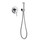 Набор для гигиенического душа Grocenberg GB1003CR (со скрытой частью) -  Набор для гигиенического душа Grocenberg GB1003CR (со скрытой частью) фото