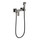 Набор для гигиенического душа Grocenberg GB101N-BG, графит -  Набор для гигиенического душа Grocenberg GB101N-BG, графит фото