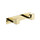 Двойной крючок Grocenberg AC0012GO, цвет золото фото 