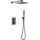 Душевая система для душа с термостатом Abber Daheim AF8251NG, никель фото 