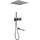 Душевая система для ванны с термостатом Abber Daheim AF8254NG, никель фото 