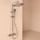 Душевая стойка с термостатом Sancos Kanedo SC7100CH -  Душевая стойка с термостатом Sancos Kanedo SC7100CH фото