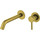 Смеситель для раковины настенный Allen Brau Priority 5.31030-GB (со скрытой частью) золото фото 