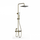 Душевая стойка с термостатом Wonzon & Woghand WW-B3310-BG, золото брашированное фото 