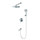 Душевая система для ванны Wonzon & Woghand Stick WW-88939017-CR фото 