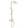 Душевая стойка с термостатом Wonzon & Woghand WW-B3069-BG, золото брашированное фото 