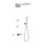 Душевая система для душа с термостатом Wonzon & Woghand WW-D4538-A-CR фото 