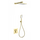 Душевая система для душа с термостатом Wonzon & Woghand WW-B4003-BG, золото брашированное фото 