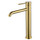 Смеситель для раковины высокий Wonzon & Woghand Stick WW-88239017-BG, золото фото 