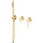 Смесители для душа Wonzon & Woghand Stick WW-838017-BG (со скрытой частью) золото фото 