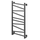 Полотенцесушитель электрический Veconi Barro-C П10 500x1000 мм B10050B-C, чёрный фото 
