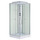 Душевая кабина Loranto 100х100 см CS-992EATM/W-100, хром/матовое фото 
