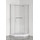 Душевое ограждение Loranto CS-816S B 90x90 см, сатин/прозрачное с поддоном фото 