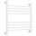 Полотенцесушитель водяной Сунержа Богема+ П8 500x560 мм (прямая перемычка) 30-0220-5050, белый матовый фото 