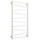 Полотенцесушитель водяной Сунержа Сирокко П10 500x1000 мм 30-0253-1050, белый матовый фото 