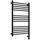 Полотенцесушитель электрический Сунержа Богема 3.1 П14 500x920 мм (прямая перемычка) 31-6005-8050 R, чёрный матовый фото 