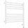 Полотенцесушитель электрический Сунержа Богема 3.1 П9 500x620 мм (прямая перемычка) 30-6005-5050 R, белый матовый фото 