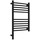 Полотенцесушитель электрический Сунержа Богема 3.1 П11 400x720 мм (выгнутая перемычка) 31-6002-6040 L, чёрный матовый фото 