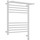 Полотенцесушитель электрический Сунержа Богема 3.1 с полкой П10 500x720 мм 30-6007-6050 R, белый матовый фото 