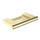 Полочка Timo Luiro 18522/17, цвет золото матовое фото 