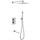 Душевая система для ванны с термостатом Abber Daheim AF8250SP (со скрытой частью) сатин фото 