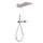 Душевая система для душа с термостатом Abber Rund AF8752SP (со скрытой частью) сатин фото 