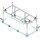Каркас для ванны Cezares METAURO CORNER-MF - Каркас для ванны Cezares METAURO CORNER-MF фото