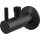 Угловой вентиль AlcaPlast ARV001-BLACK с фильтром - Угловой вентиль AlcaPlast ARV001-BLACK с фильтром фото