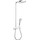 Душевая стойка с термостатом Hansgrohe Raindance Select E 300 Showerpipe 27127400, белый/хром - Душевая стойка с термостатом Hansgrohe Raindance Select E 300 Showerpipe 27127400, белый/хром фото