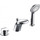 Смеситель для ванны Bravat Cascade Cobra F5140197CP-1-RUS - Смеситель для ванны Bravat Cascade Cobra F5140197CP-1-RUS фото