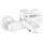 Смеситель для ванны Kludi Pure&Easy 376819165, белый - Смеситель для ванны Kludi Pure&Easy 376819165, белый фото