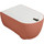 Унитаз подвесной безободковый ArtCeram The One THV001 14 00 rosso corallo, Цвет производителя: коричневый - Унитаз подвесной безободковый ArtCeram The One THV001 14 00 rosso corallo, Цвет производителя: коричневый фото