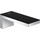 Излив для ванны Axor MyEdition 47412000, хром/чёрное стекло - Излив для ванны Axor MyEdition 47412000, хром/чёрное стекло фото