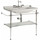 Раковина с консолью Kerasan Waldorf 80 см 4141K1bi/cr*1 - Раковина с консолью Kerasan Waldorf 80 см 4141K1bi/cr*1 фото
