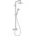 Душевая стойка Hansgrohe Croma Select E Showerpipe 180 2jet 27258400, белый/хром - Душевая стойка Hansgrohe Croma Select E Showerpipe 180 2jet 27258400, белый/хром фото