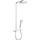 Душевая стойка с термостатом Hansgrohe Raindance Select E 300 2jet Showerpipe 27126400, белый/хром - Душевая стойка с термостатом Hansgrohe Raindance Select E 300 2jet Showerpipe 27126400, белый/хром фото