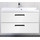 Тумба подвесная с раковиной BelBagno AURORA-900-2C-SO-BL 90 см, Bianco Lucido, Цвет фасада: Bianco Lucido - Тумба подвесная с раковиной BelBagno AURORA-900-2C-SO-BL 90 см, Bianco Lucido, Цвет фасада: Bianco Lucido фото