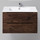 Тумба подвесная с раковиной BelBagno ETNA-800-2C-SO-RW-P 80 см, Rovere Moro, Цвет фасада: Rovere Moro - Тумба подвесная с раковиной BelBagno ETNA-800-2C-SO-RW-P 80 см, Rovere Moro, Цвет фасада: Rovere Moro фото