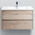 Тумба подвесная с раковиной BelBagno KRAFT-800-2C-SO-RGB 80 см, Rovere Galifax Bianco - Тумба подвесная с раковиной BelBagno KRAFT-800-2C-SO-RGB 80 см, Rovere Galifax Bianco фото