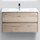 Тумба подвесная с раковиной BelBagno KRAFT-900-2C-SO-RGB 90 см, Rovere Galifax Bianco - Тумба подвесная с раковиной BelBagno KRAFT-900-2C-SO-RGB 90 см, Rovere Galifax Bianco фото