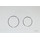 Кнопка смыва BelBagno TWIN BB-P57130, белый - Кнопка смыва BelBagno TWIN BB-P57130, белый фото