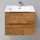 Тумба подвесная с раковиной BelBagno ETNA39-500/390-2C-SO-RN-P 50 см, Rovere Nature, Цвет фасада: Rovere Nature - Тумба подвесная с раковиной BelBagno ETNA39-500/390-2C-SO-RN-P 50 см, Rovere Nature, Цвет фасада: Rovere Nature фото