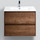 Тумба подвесная с раковиной BelBagno KRAFT 39-500/390-2C-SO-RT 50 см, Rovere Tabacco - Тумба подвесная с раковиной BelBagno KRAFT 39-500/390-2C-SO-RT 50 см, Rovere Tabacco фото