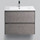 Тумба подвесная с раковиной BelBagno KRAFT 39-600/390-2C-SO-PG 60 см, Pietra Grigio - Тумба подвесная с раковиной BelBagno KRAFT 39-600/390-2C-SO-PG 60 см, Pietra Grigio фото