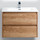 Тумба подвесная с раковиной BelBagno KRAFT 39-800/390-2C-SO-RNN 80 см, Rovere Nebrasca Nature - Тумба подвесная с раковиной BelBagno KRAFT 39-800/390-2C-SO-RNN 80 см, Rovere Nebrasca Nature фото