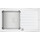 Кухонная мойка Teka Maestro Diamond RS15 1B 1D 86 White 115100012, белое стекло - Кухонная мойка Teka Maestro Diamond RS15 1B 1D 86 White 115100012, белое стекло фото