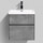 Тумба подвесная с раковиной BelBagno 50 см PIETRA MINI-500AS-2C-SO-SCM, цемент - Тумба подвесная с раковиной BelBagno 50 см PIETRA MINI-500AS-2C-SO-SCM, цемент фото